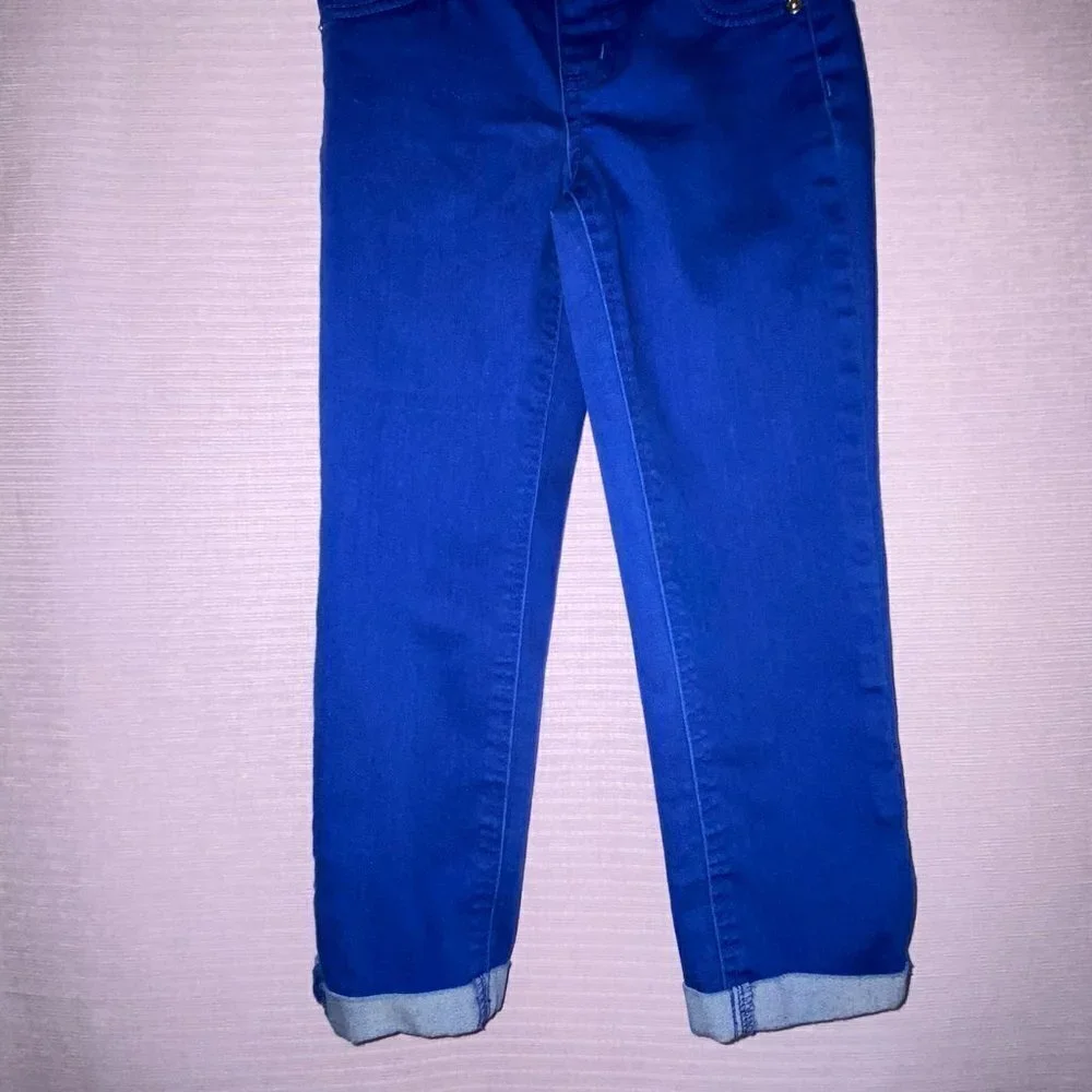 NWT Girls Blue Jeans Justice Size 10S Stretch Extremely Comfortable